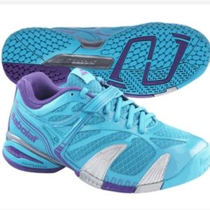 Babolat propulse 4 tennis shoes aqua